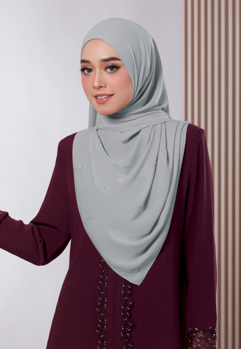 SHAWL WARDIYAH PLAIN DIAMOND 238