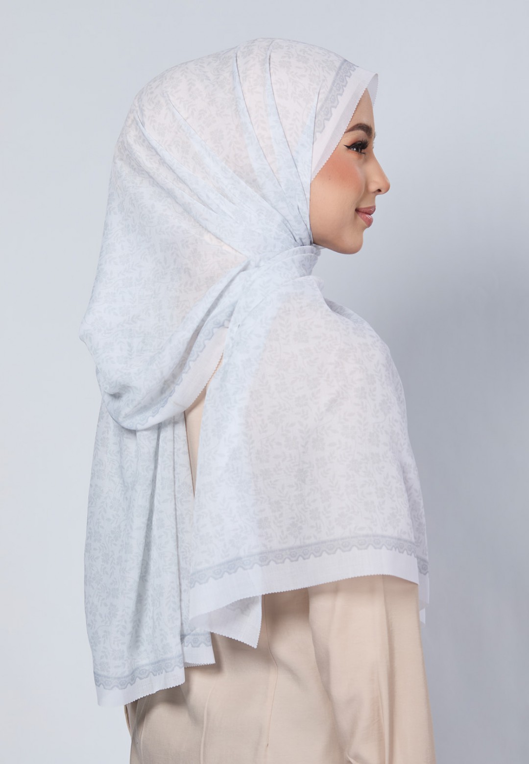 SHAWL DALIA VOILE LASERCUT