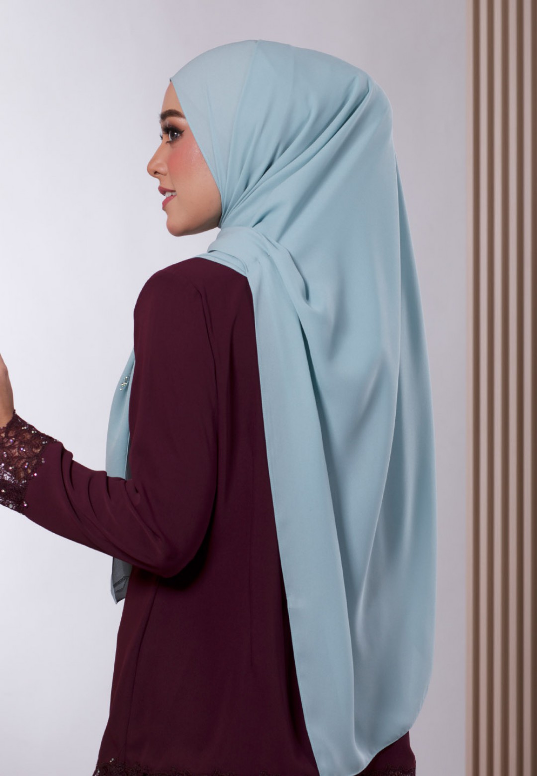 SHAWL WARDIYAH PLAIN DIAMOND 238