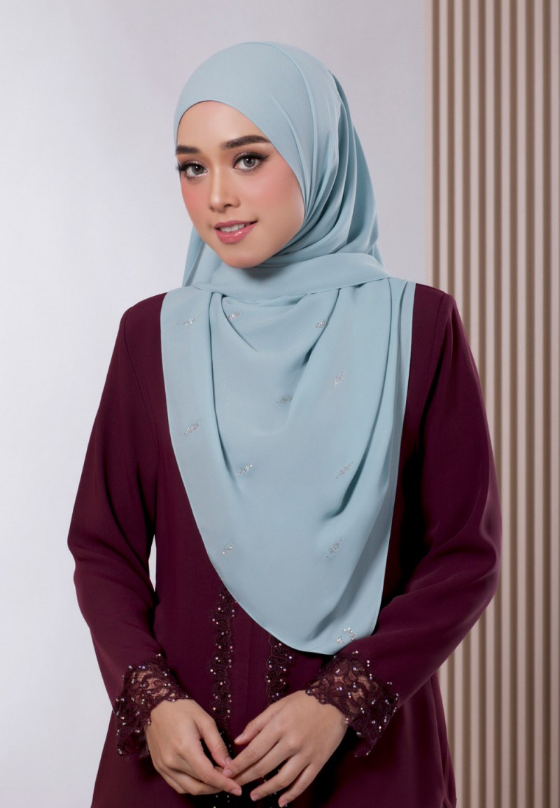 SHAWL WARDIYAH PLAIN DIAMOND 238