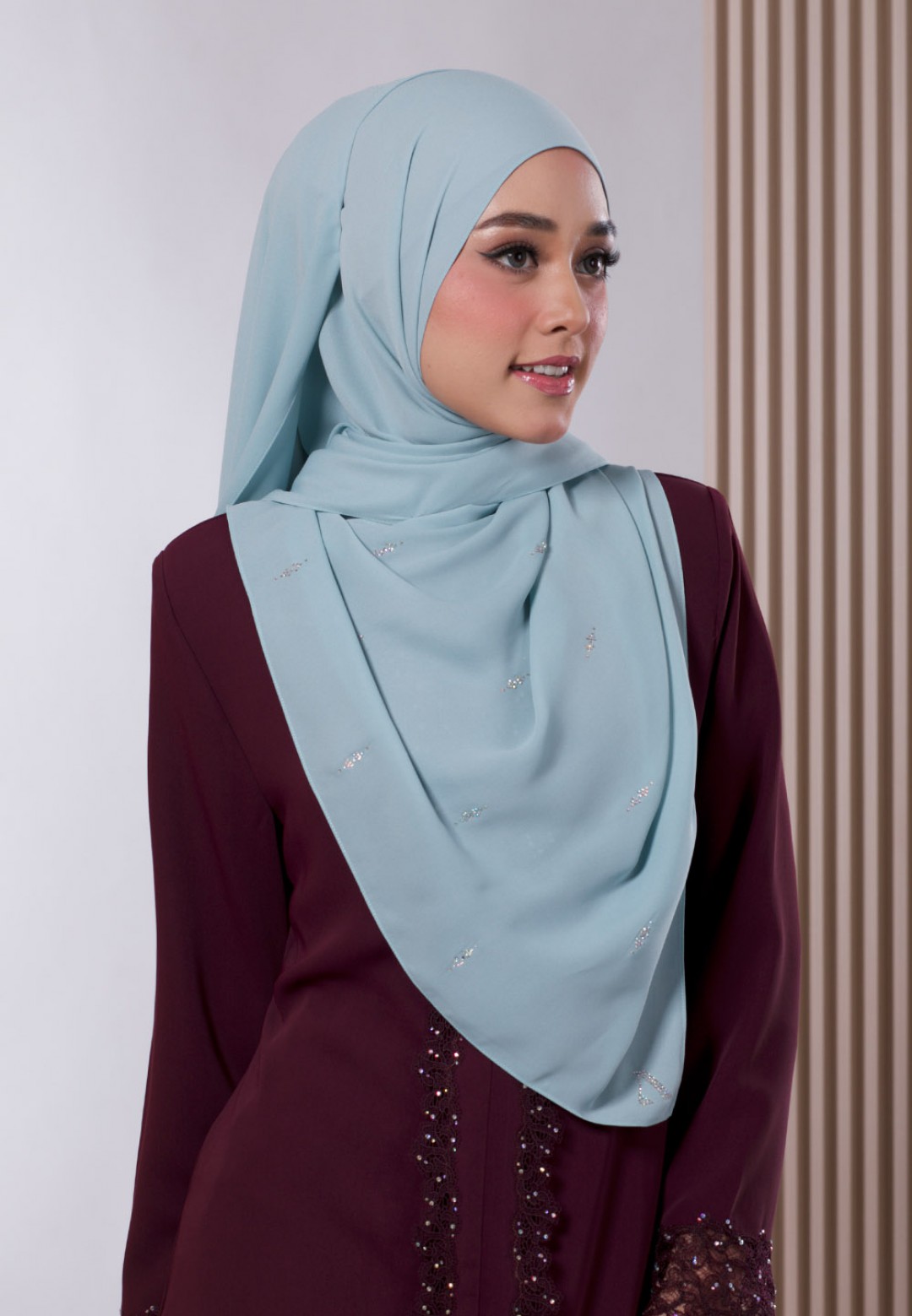 SHAWL WARDIYAH PLAIN DIAMOND 238