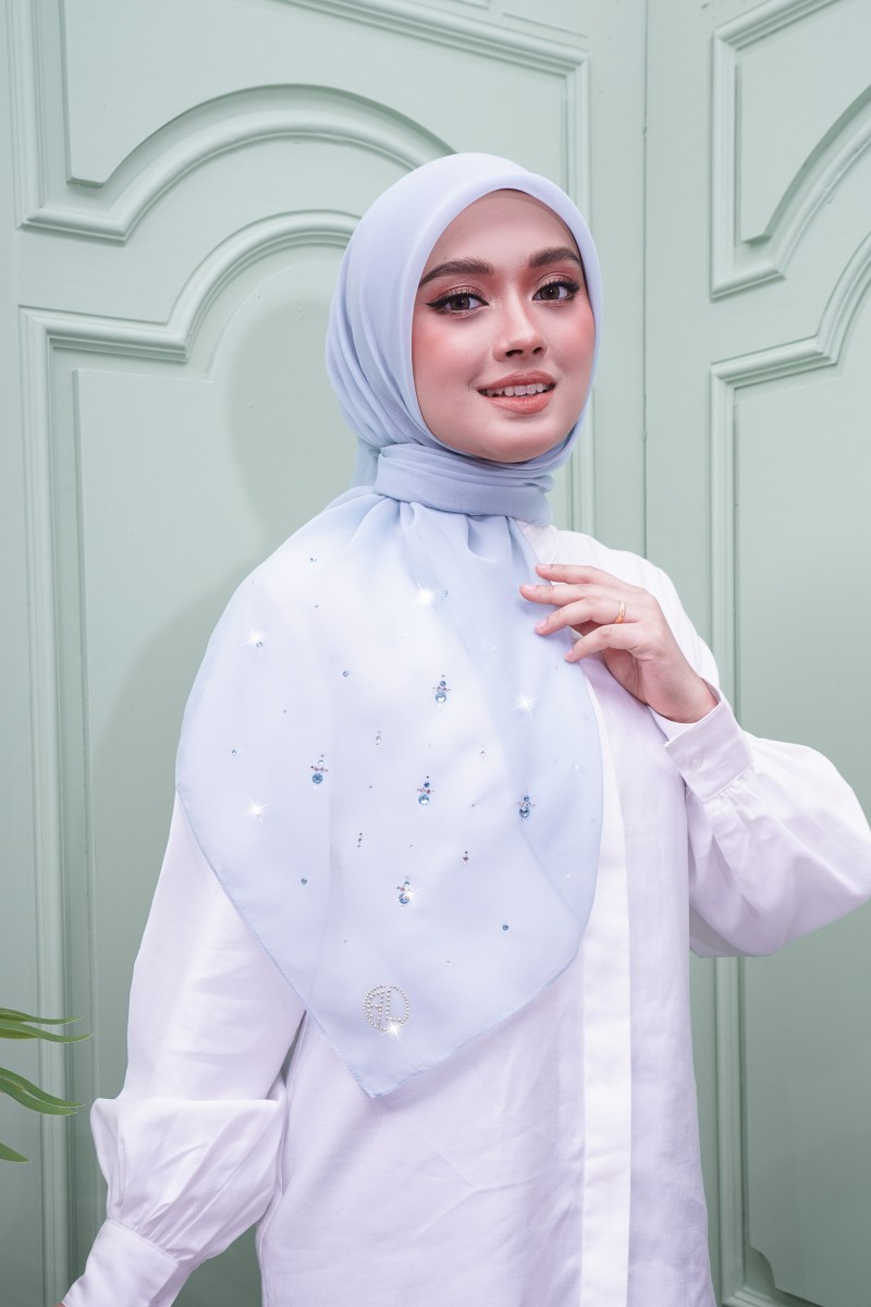 SQ QASEH VOILE PLAIN DIAMOND
