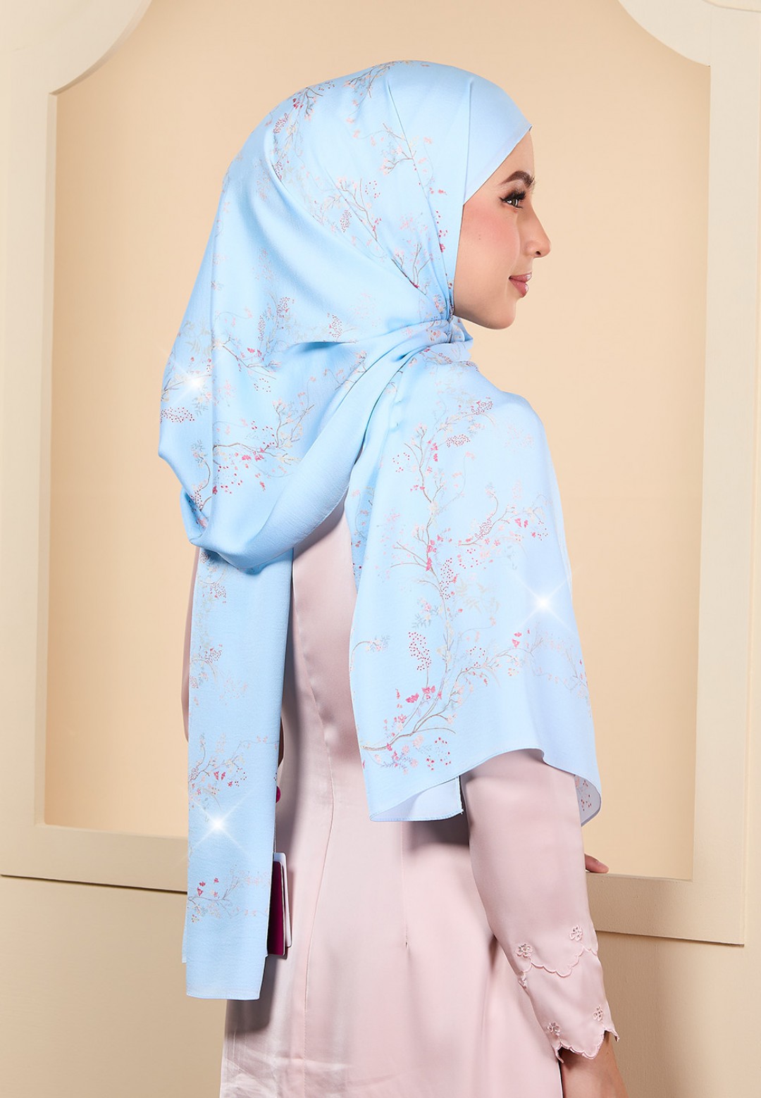 SHAWL WAFIYA PRINTED DIAMOND