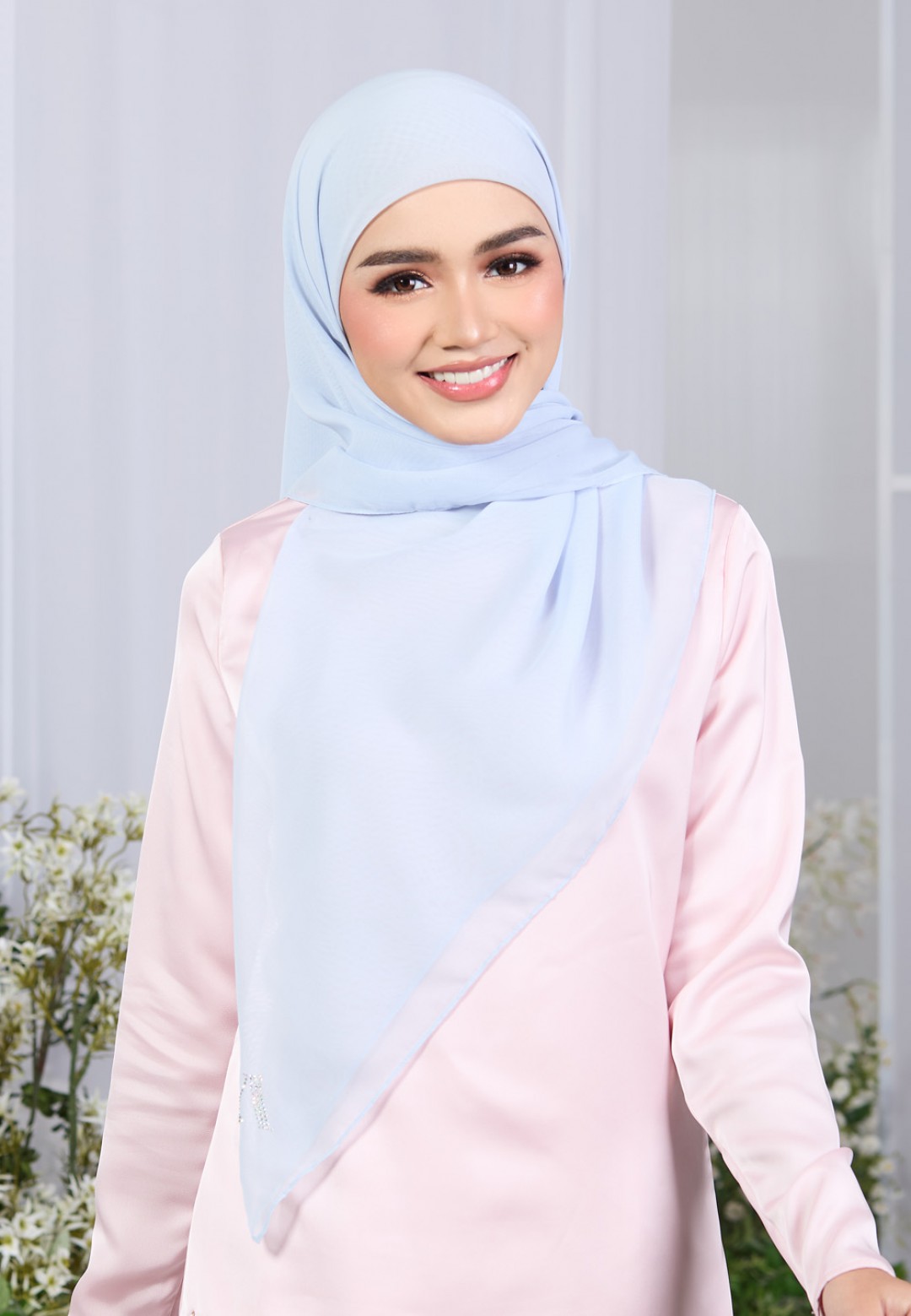 SQ BLUEVETTE VOILE PLAIN