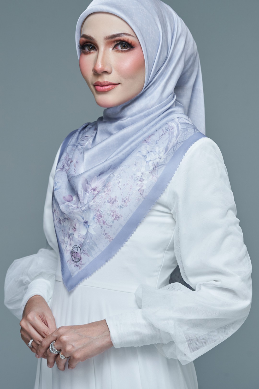 SQ ZEINA VOILE LASERCUT