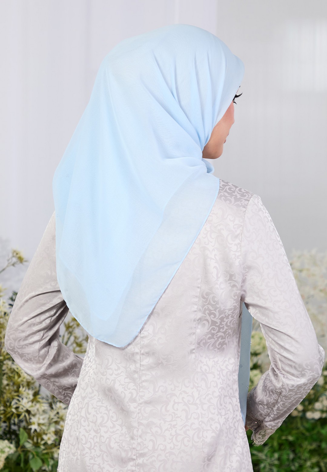 SQ FLUERENCE VOILE PLAIN DIAMOND