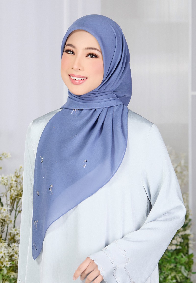 SQ PETALISCENT VOILE PLAIN DIAMOND