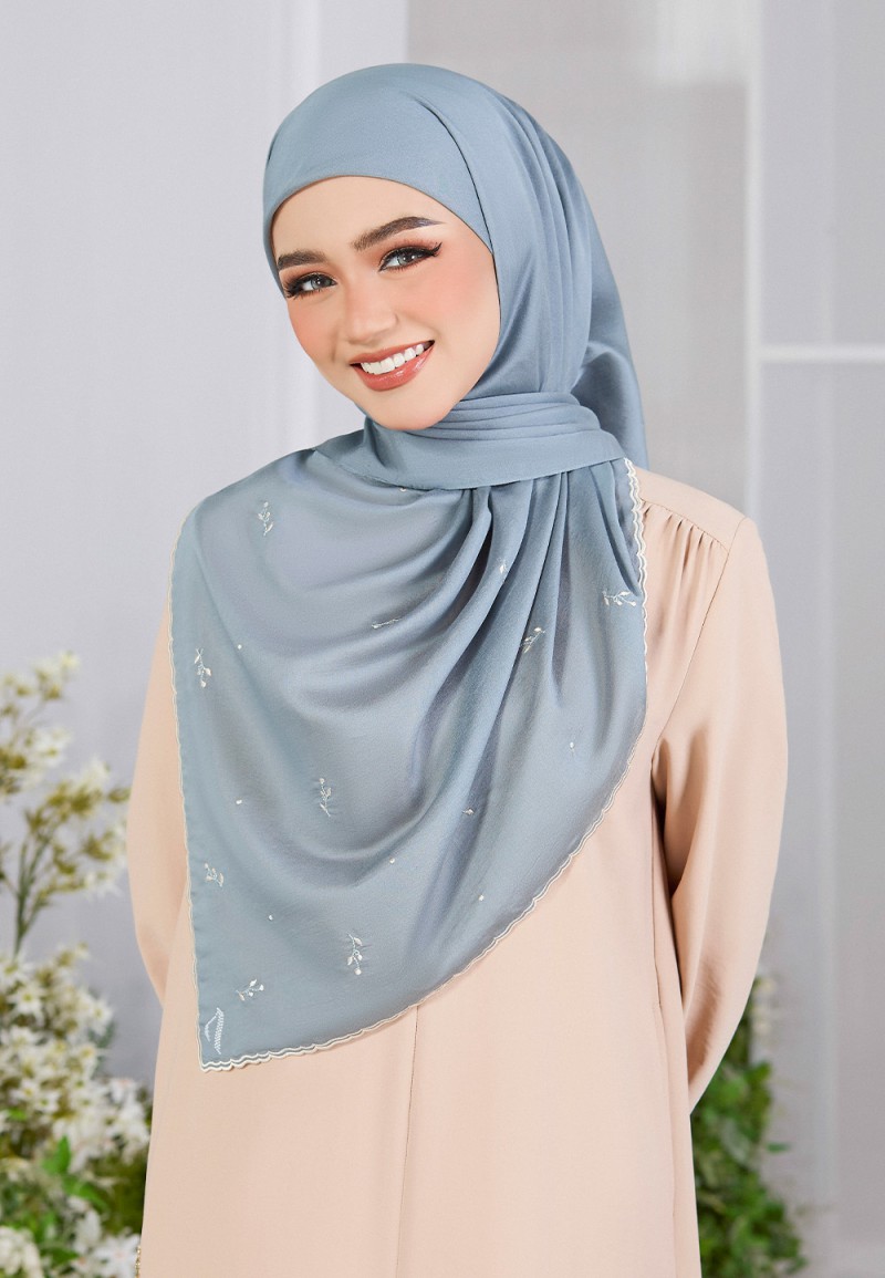 SQ ESME VOILE PLAIN EMBROIDERY