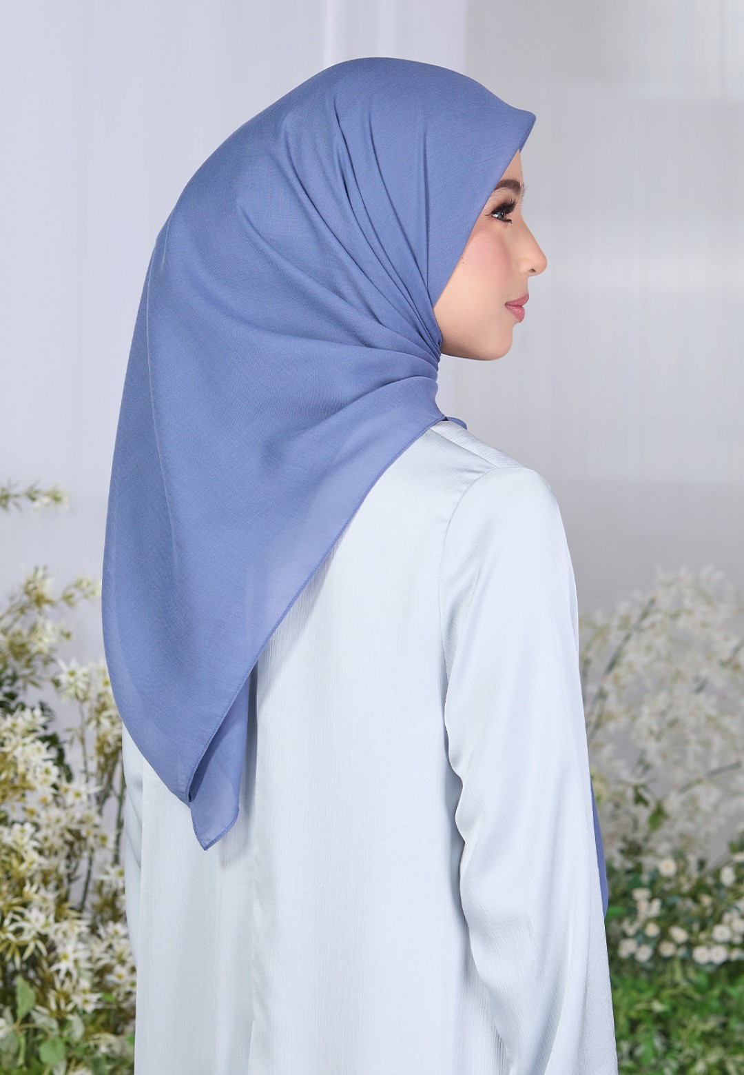 SQ PETALISCENT VOILE PLAIN DIAMOND
