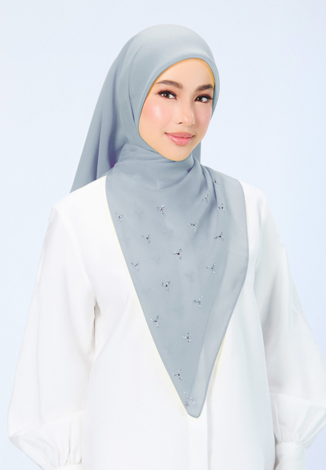 SQ CRYSTALLIQUE VOILE PLAIN DIAMOND
