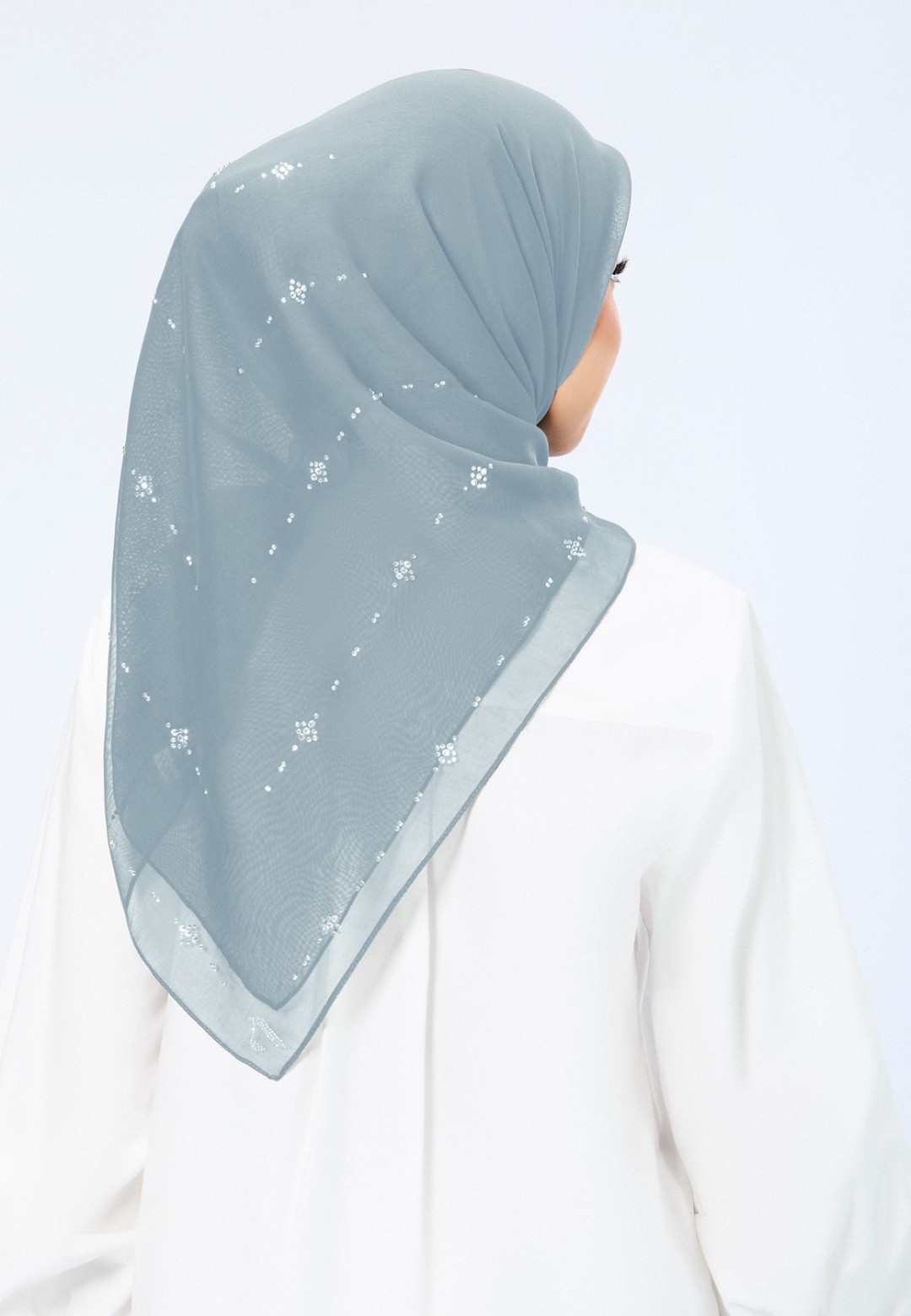 SQ LILYORA VOILE PLAIN DIAMOND