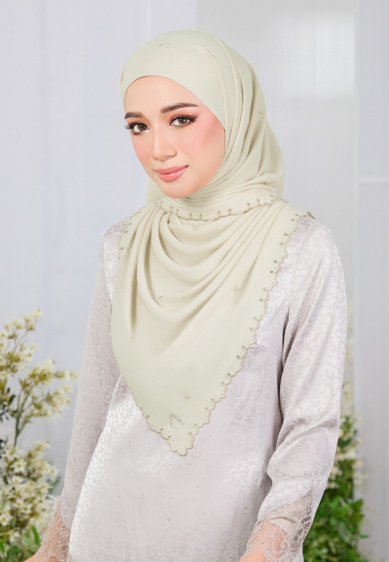 SHAWL ZARRA PLAIN EMBROIDERY