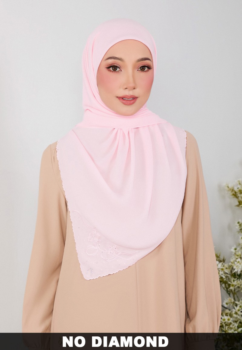 SQ FLUERITH PLAIN EMBROIDERY