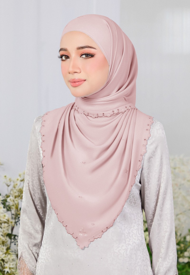 SHAWL ZARRA PLAIN EMBROIDERY