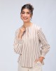 SOLENE BLOUSE IN BROWN