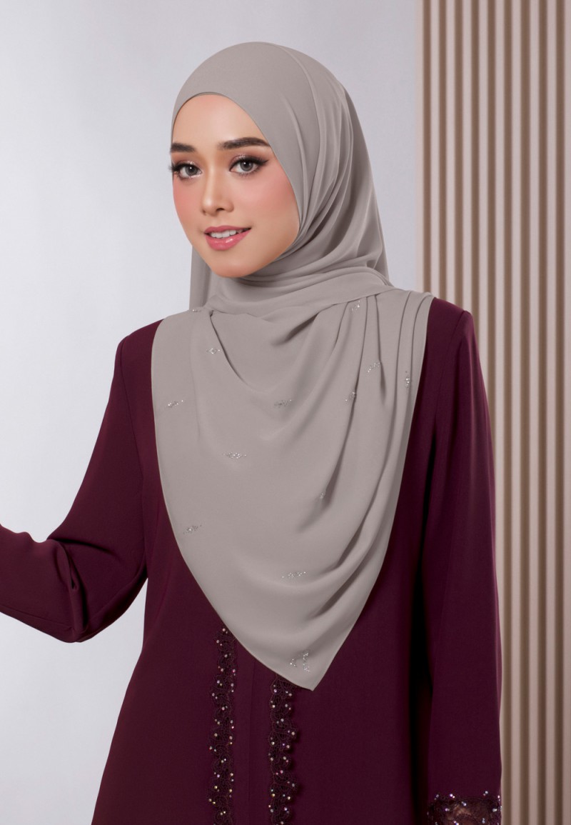 SHAWL WARDIYAH PLAIN DIAMOND 238