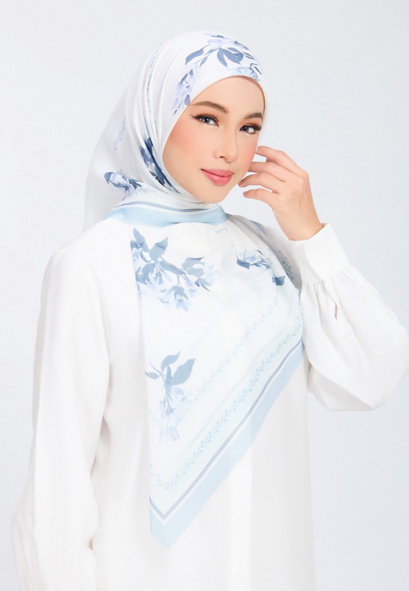 SQ FAZREYN VOILE PRINTED LASERCUT
