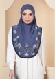 TIARA JAZLEEN STD IN STEEL BLUE (DIAMOND)