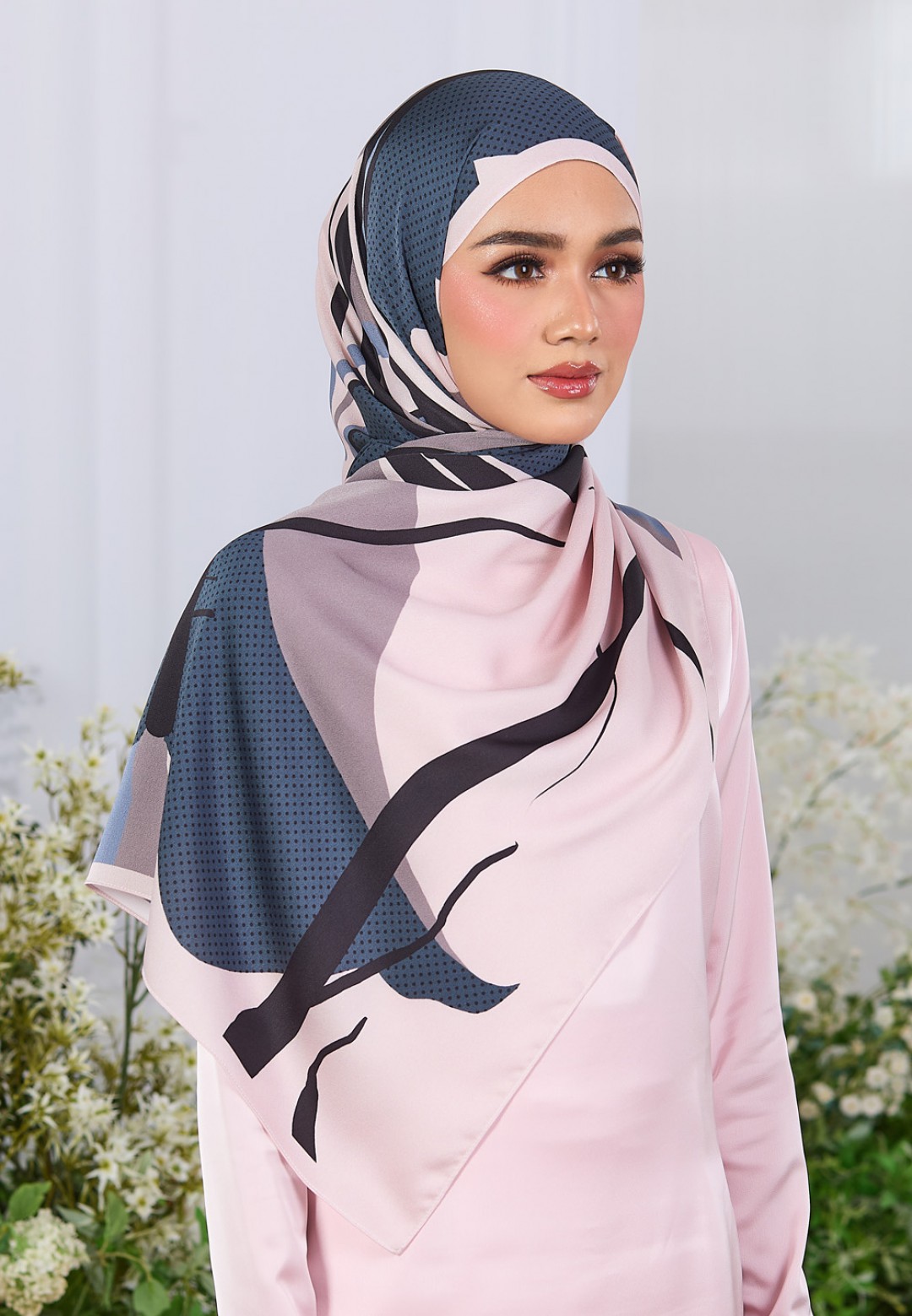 SHAWL LUSH WHISPER PRINTED