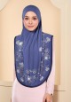 TIARA JAZLEEN LABUH IN STEEL BLUE (DIAMOND)