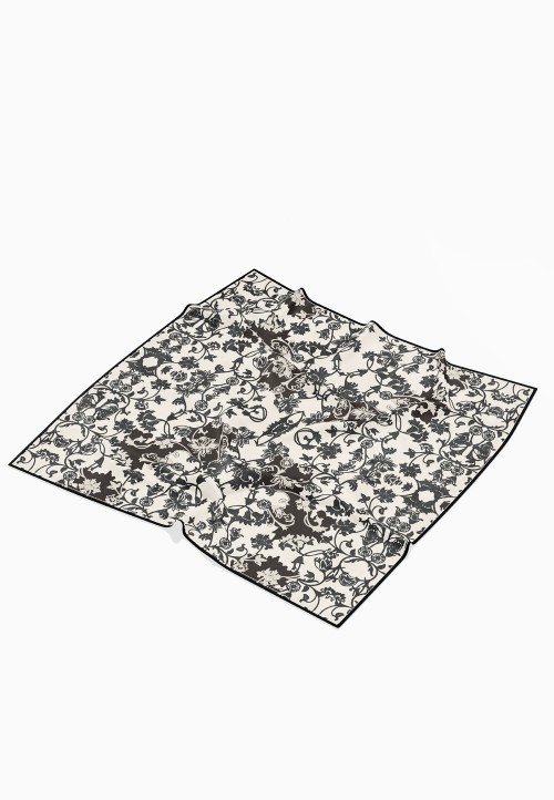 SQ FLORESSA PRINTED DIAMOND