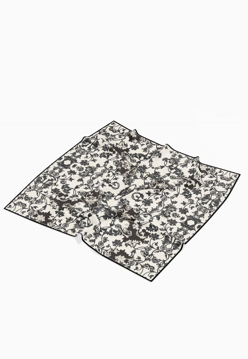 SQ FLORESSA PRINTED DIAMOND