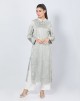 TALIA DRESS IN VAPOROUS GRAY
