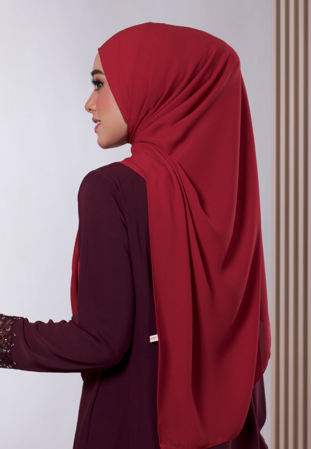 SHAWL WARDIYAH PLAIN DIAMOND 238