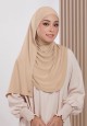 TASNEEM INSTANT SHAWL IN TAN