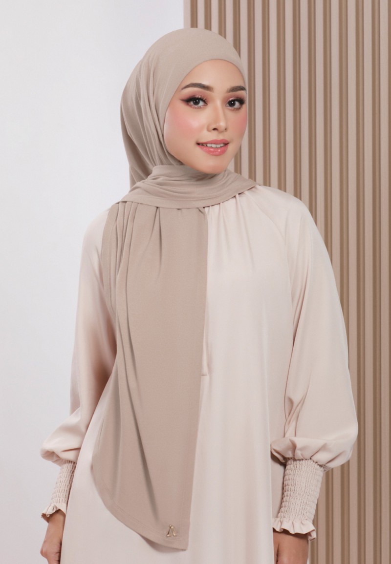 AFRAH INSTANT SHAWL  TIE BACK