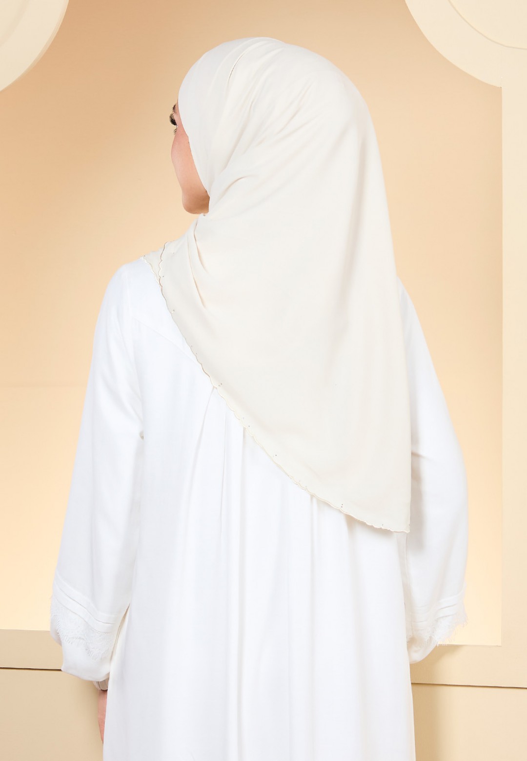 SHAWL JUITA PLAIN EMBROIDERY
