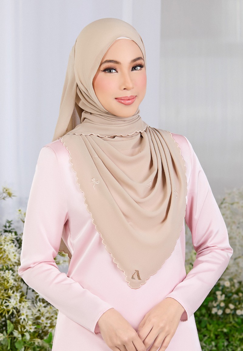 SHAWL ROXY PLAIN EMBROIDERY