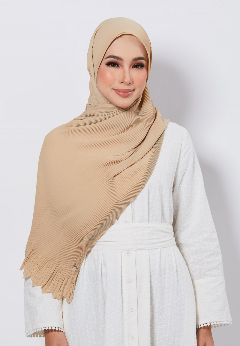 SHAWL LASERCUT PRETTY PLEATS 209