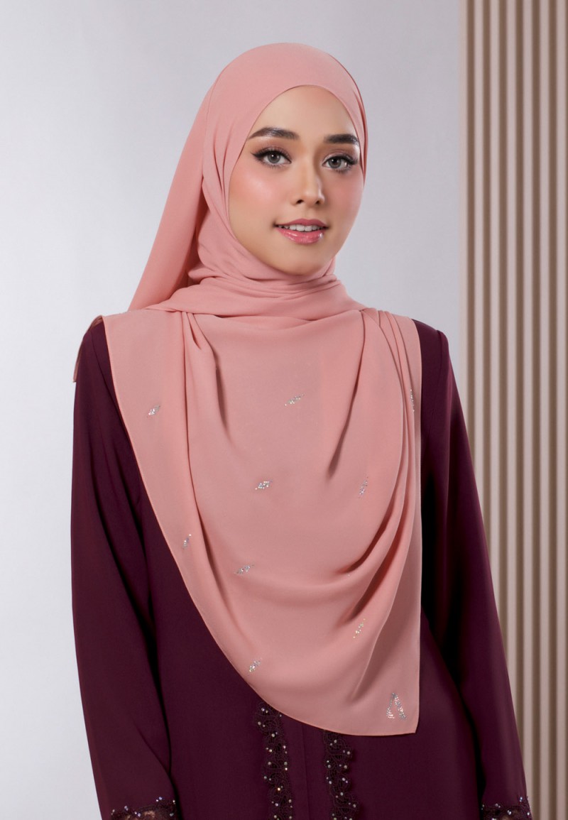 SHAWL WARDIYAH PLAIN DIAMOND 238