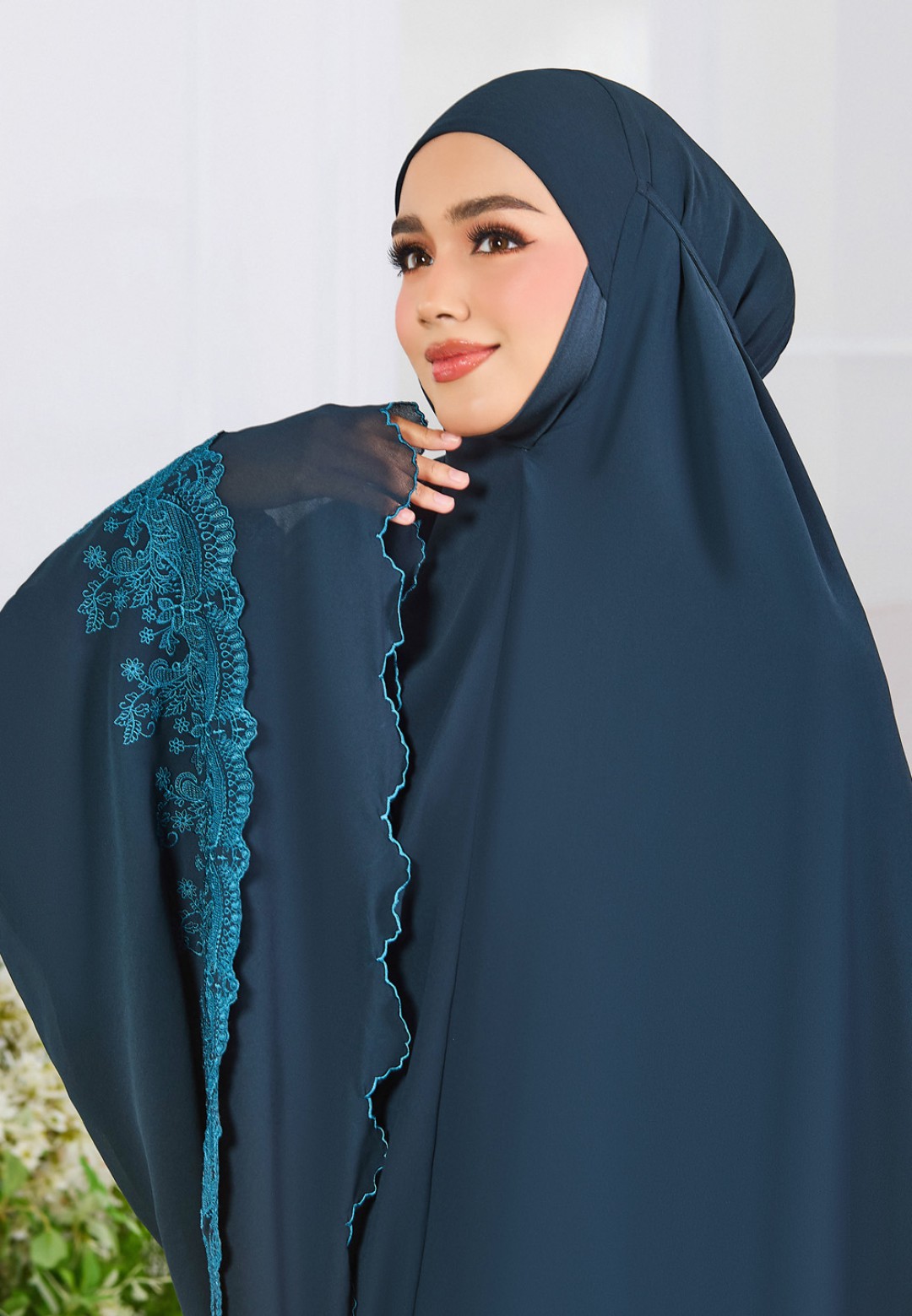 TELEKUNG INAYA PLAIN EMBRODIERY