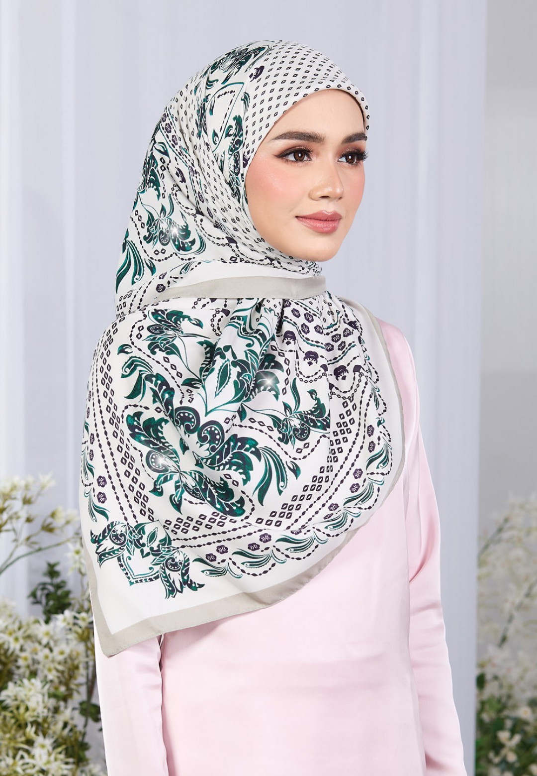 SQ YAZMIN TWILL PTD DIAMOND