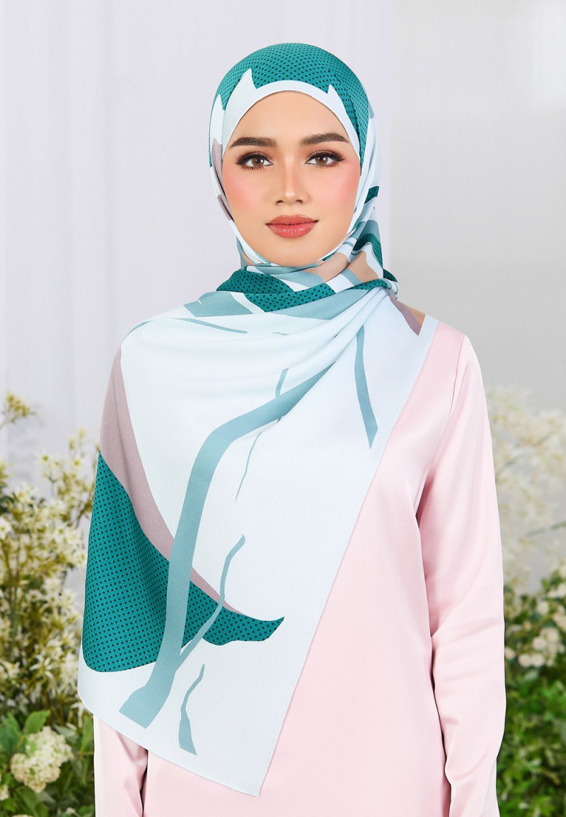 SHAWL LUSH WHISPER PRINTED
