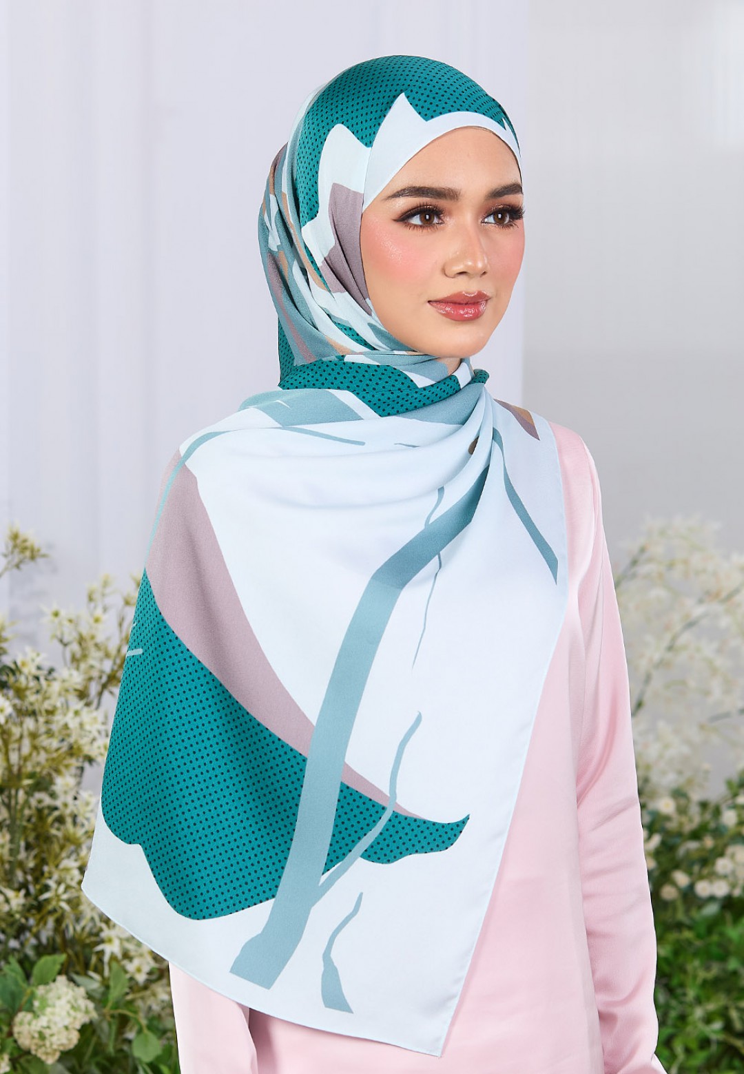 SHAWL LUSH WHISPER PRINTED