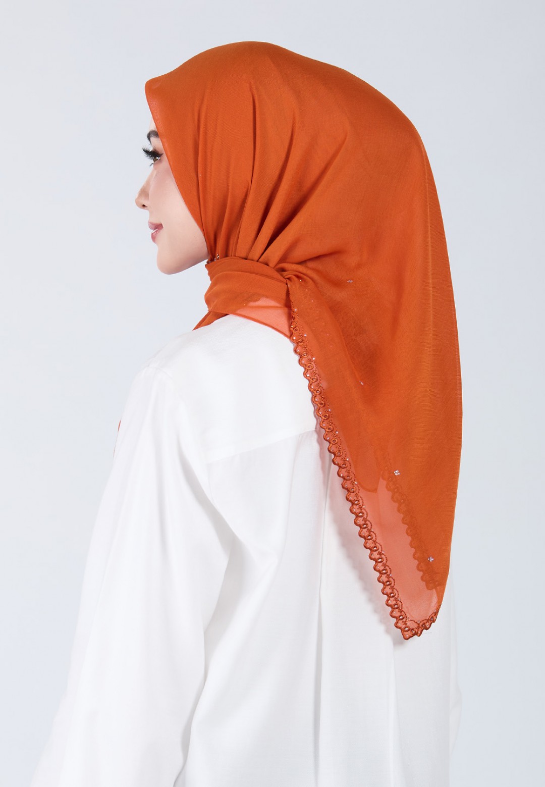 SQ ARIA GLEAM VOILE EMBROIDERY DIAMOND