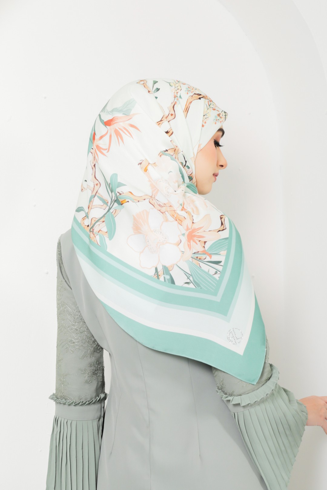 SQUARE TESSA PRINTED