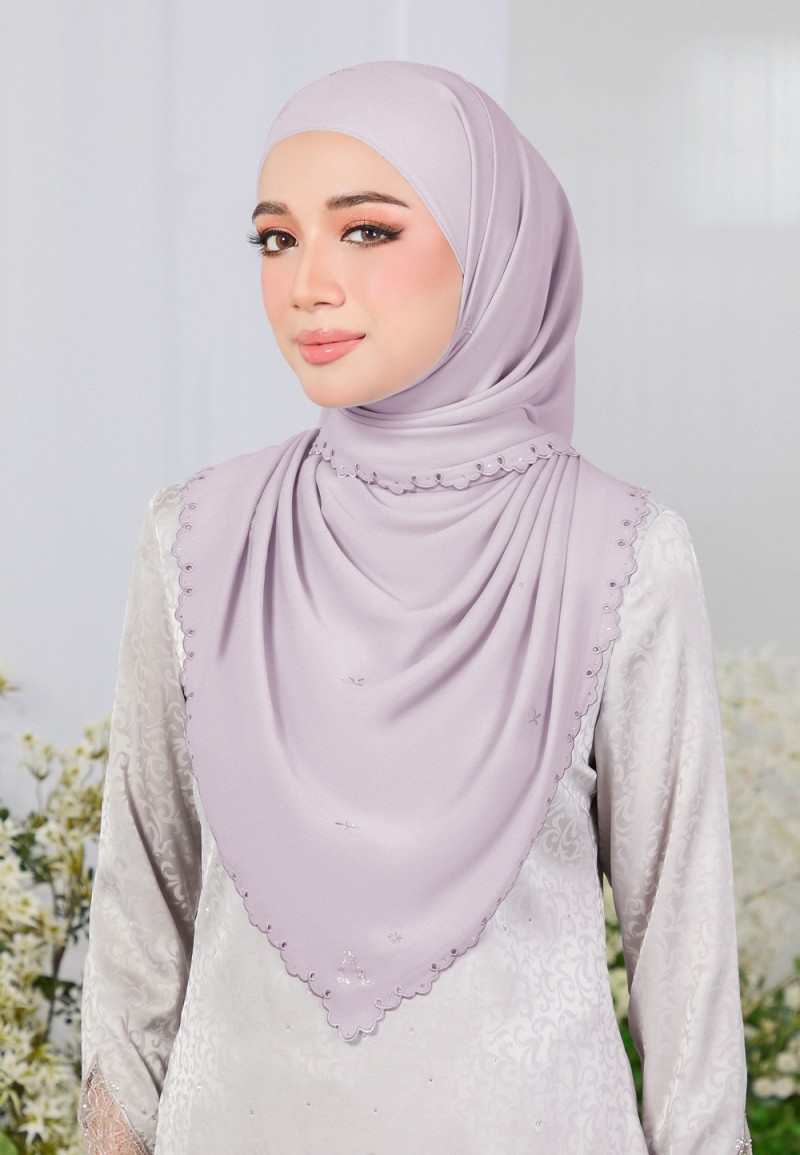 SHAWL ZARRA PLAIN EMBROIDERY