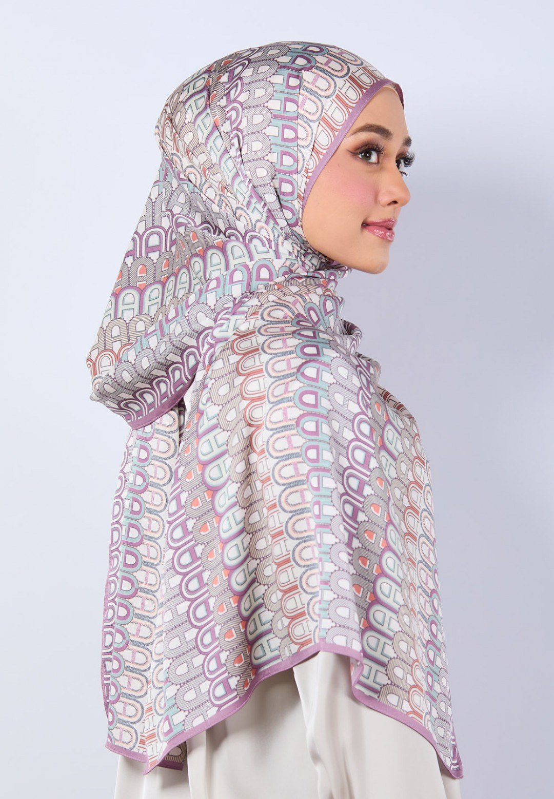 SHAWL A MONO PRINTED