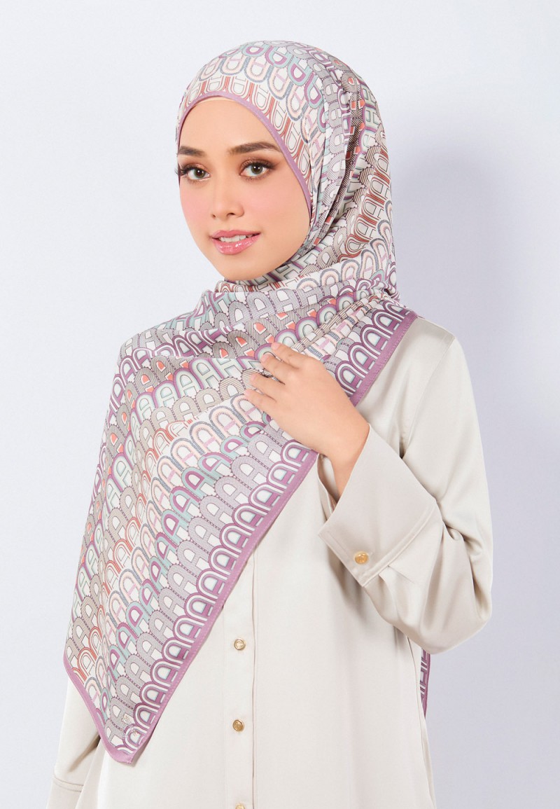 SHAWL A MONO PRINTED
