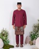 THORIQ BAJU MELAYU IN MAROON GUCCI