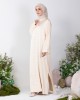 THURAYA JUBAH IN CREAM