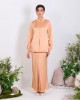 TIHANI BAJU KURUNG IN PEACH COBBLER
