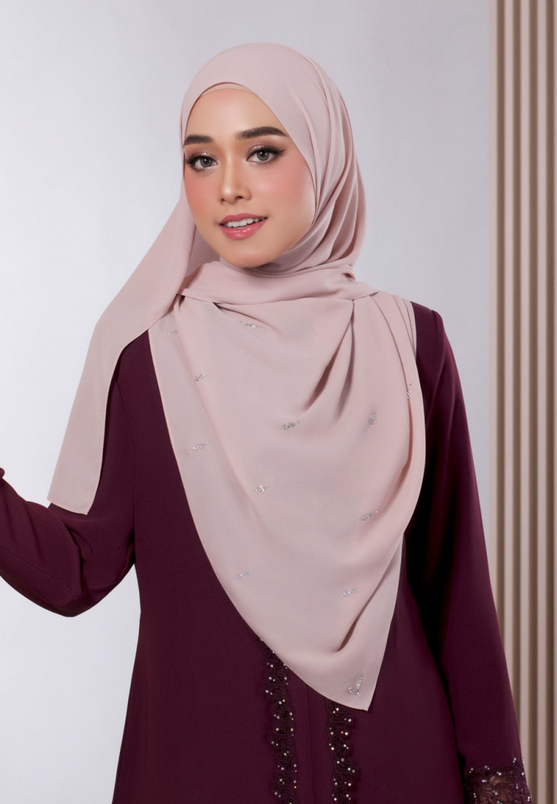 SHAWL WARDIYAH PLAIN DIAMOND 238