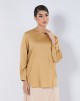 TRACY PLAIN BLOUSE IN LARK