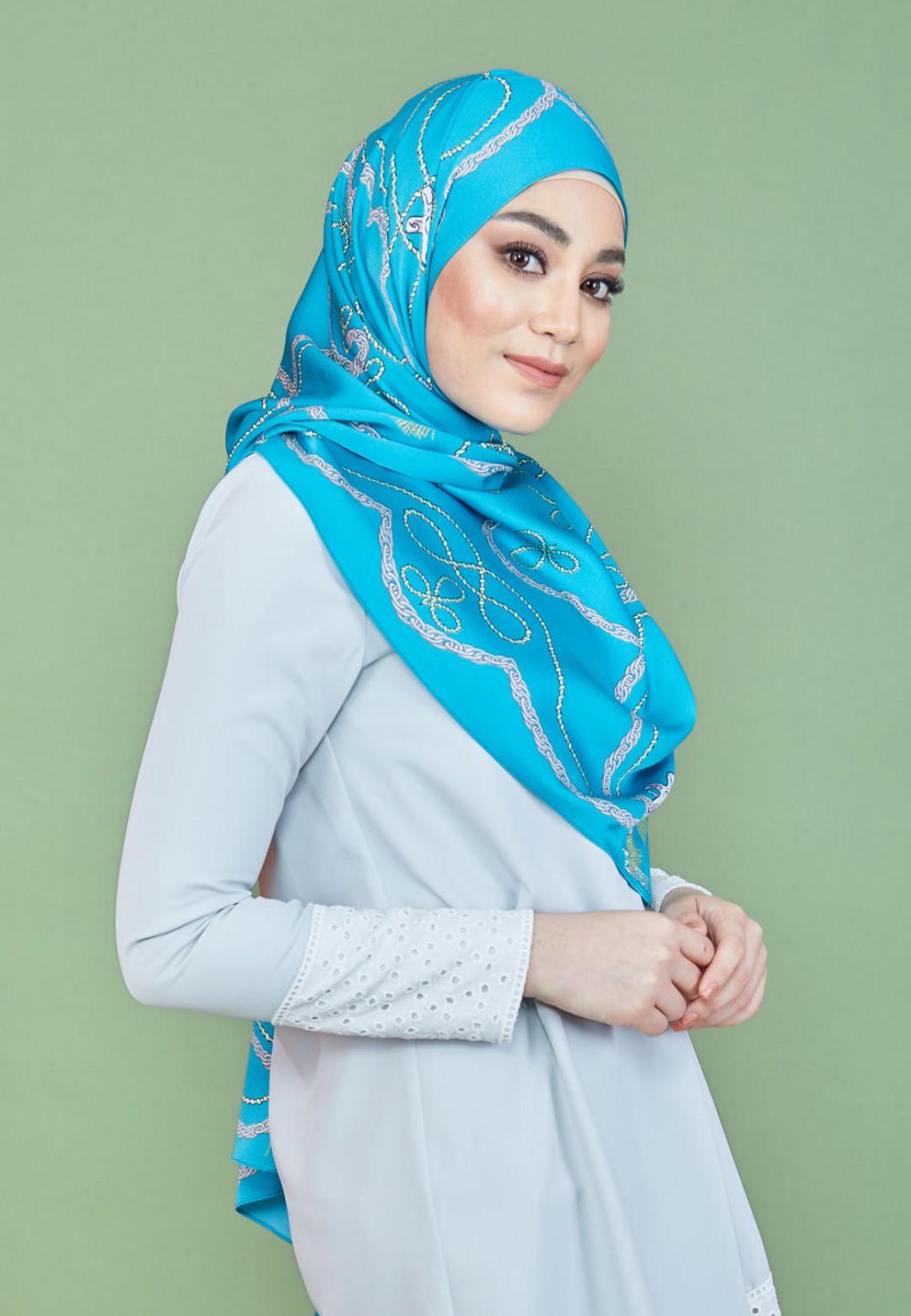 SHAWL TWIN TASSEL PTD 219