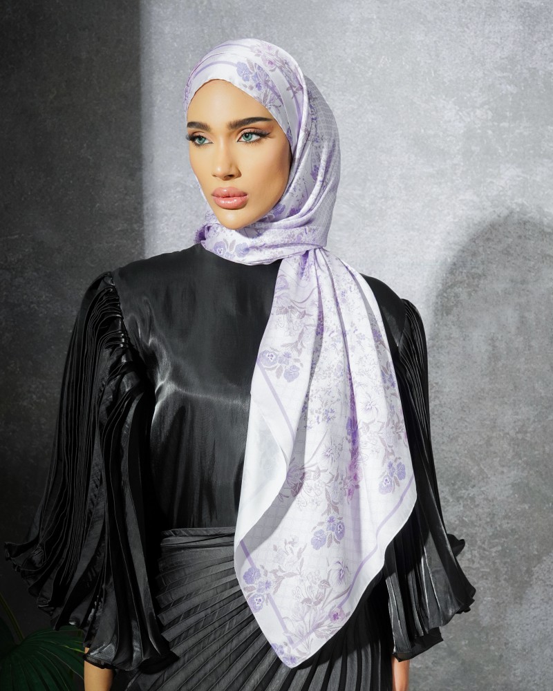 SHAWL AUBREY PRINTED LUXE